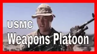 What is a USMC Weapons Platoon?