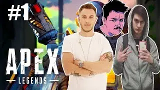Братишкин,T-killah и segall играют в Apex Legens (часть 1)