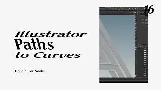 Introduction to Curves, Importing Vectors - Houdini for Noobs 16