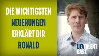 Alles neu! - Die UFA TALENTBASE hat sich verändert. // UFA TALENTBASE 2014