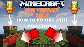 HOW TO CHANGE YOUR TOTEM OF UNDYING TO ANYTHING IN MINECRAFT 1.20.2 (JAVA&BEDROCK)