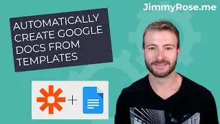 Zapier Examples: Automatically create a Google Doc from a template like 