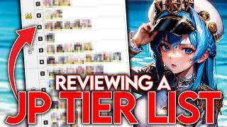 REVIEWING A *UPDATED* JP TIER LIST!! BEST TIER LIST YET?!? Goddess Of Victory: Nikke