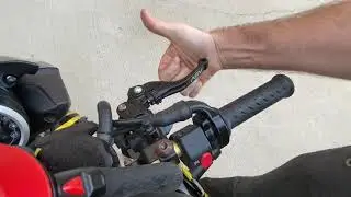 ASV Levers Install on 2015 Triumph Street Triple R