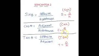 How to solve SOHCAHTOA 2 ?