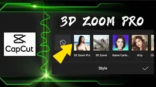 TIKTOK TRENDING  CAPCUT 3D ZOOM PRO TUTORIAL