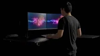 Battlestation Reaper™️ - Electric Height Adjustable Sit Stand Gaming Desk (Elevate Ergonomics)