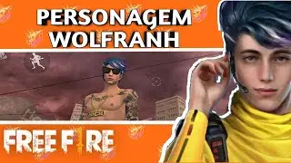TESTANDO NOVO PERSONAGEM NO FREE FIRE!!! WOLFRAHH!!!