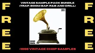 VINTAGE SAMPLE PACK BUNDLE [+1000 SAMPLES] (+2000 SAMPLES | LINK IN DESCRIPTION)