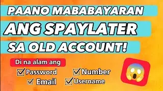 HOW TO PAY SPAYLATER IN OLD ACCOUNT? Di na ma-open na shopee account. Paano mo mababayaran?