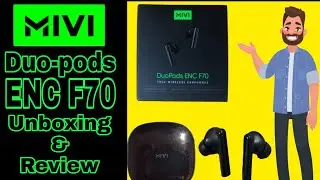Mivi Duopods ENC F70 Unboxing | #viral #trending #mivi #5g #airdrop #tws #unboxing #review  #short