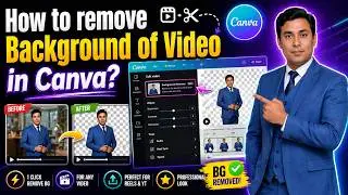 Remove Video Background in Canva | No Green Screen Needed!