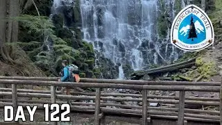 Day 122 | Falls, Stories And Steep Descents | Pacific Crest Trail Thru Hike