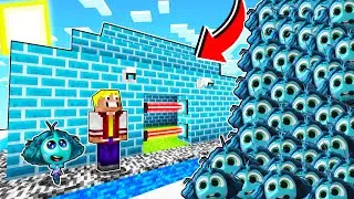 BASE 100% SEGURA VS APOCALIPSIS DE ENVIDIA DE INTENSAMENTE 2 EN MINECRAFT