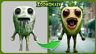 Zoonomaly - Game vs Real Life Animal | Zoonomaly, Zookeeper, Smile Cat...!