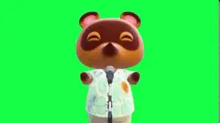Tom Nook Animal Crossing Green Screen