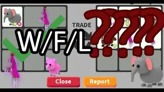 W/F/L? Successful trades in Adopt Me!