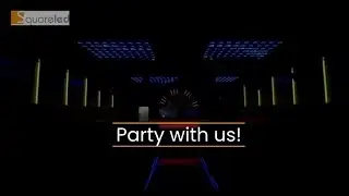 We can also disco: SquareLED Fascinator 3D Tower | RGB Version