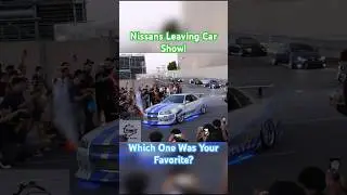 Nissan Leaving Car Show Roll Out #nissan #wekfestsj #wekfest #rollout #carshow