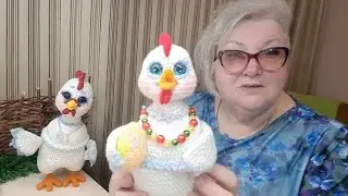 Пасхальный сувенир- курочка шкатулочка Глаша  . Часть первая - основа шкатулочки .