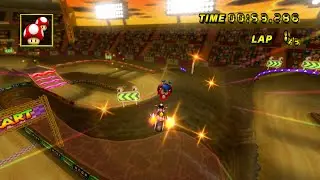 [MKWii TAS] New Ultra Shortcut Strat on GCN Waluigi Stadium