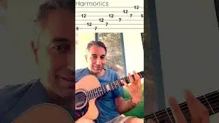Guitar Magic Pentatonic Harmonics ending in G