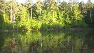 Вечер на горном озере. Крым, весна 2013.