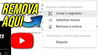 COMO REMOVER DIREITOS AUTORAIS DO YOUTUBE PELO CELULAR - 2022