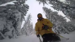 Les Arcs Video Snow Report: 20th January 2016