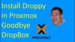 Install Droppy a Self Hosted Easy to use File Cloud Server in Proxmox