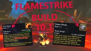 THE FLAMESTRIKE BUILD! | Enhancement Shaman 10.1 Build!