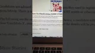 Jamb result 2024 is out