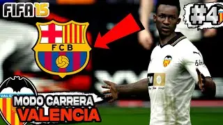 LA PANTERA GYAN VS EL BARCELONA🔥😱Y MITAD DE TEMPORADA - FIFA 15 A FC 24 - MODO CARRERA - VALENCIA #4