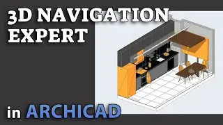 3D Navigation / Walktrought Expert in Archicad Tutorial