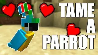 How to Tame a Parrot in Minecraft (All Versions)