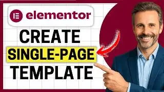 How to Create a Single Page Template In Elementor [Easy Guide]