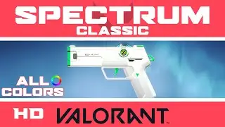 Spectrum Classic VALORANT SKIN (ALL COLORS) | New Zedd Skins Showcase