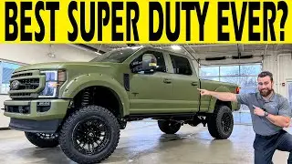 BEST SUPER DUTY EVER? 2022 Ford F250 - 7.3 SCA Black Widow Armed Forces Edition 🔥