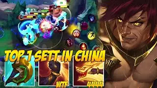 TOP 1 SETT IN CHINA | ONE SHOT SETT BUILD (4444 TRUE DAMAGE)