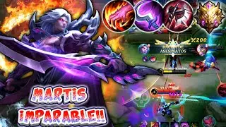 🤔 MARTIS SEGUIRÁ SIENDO EL HÉROE MAS ROTO? - Gameplay brutal Martis Mobile Legends 2023 🔥