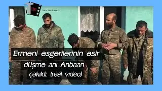 Erməni əsirlərin Bunkerdən çıxma anı (Anba-an çəkiliş)