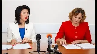 Брифинг депутатов НСГ Елены Карамит и Екатерины Жековой