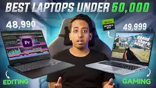TOP 3 Best Laptops Under 50,000 in September 2024 || Best Laptop for Pro Editing, Gaming & Student