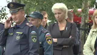 соревнования среди караулов пожарной охраны  (штурмовка, выдвижная лестница, боевое развертывание)