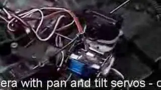 Fat Shark 3.3V CCD with pan and tilt servo control