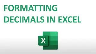 Changing Decimal Places in Microsoft Excel