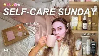 WEEKLY SELF-CARE ROUTINE 🛁 baking, movie nights, & cozy evenings