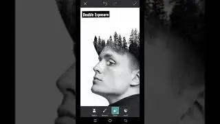 Double Exposure Photo Editing | Picsart Tutorial