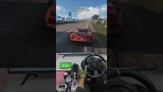 CHEVROLET CORVETTE Vs CORVETTE #forza #forzahorizon #corvette  #simracing #thrustmaster #fh5