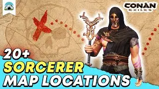 20+ Sorcerer Locations, Exiled Lands - Age of Sorcery Guide | Conan Exiles 3.0